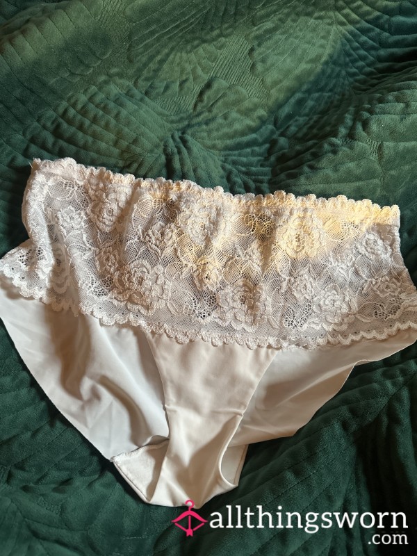 Used White Panties