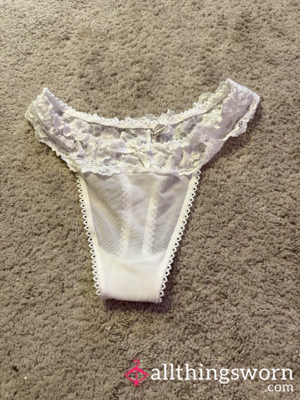 Used White Panties