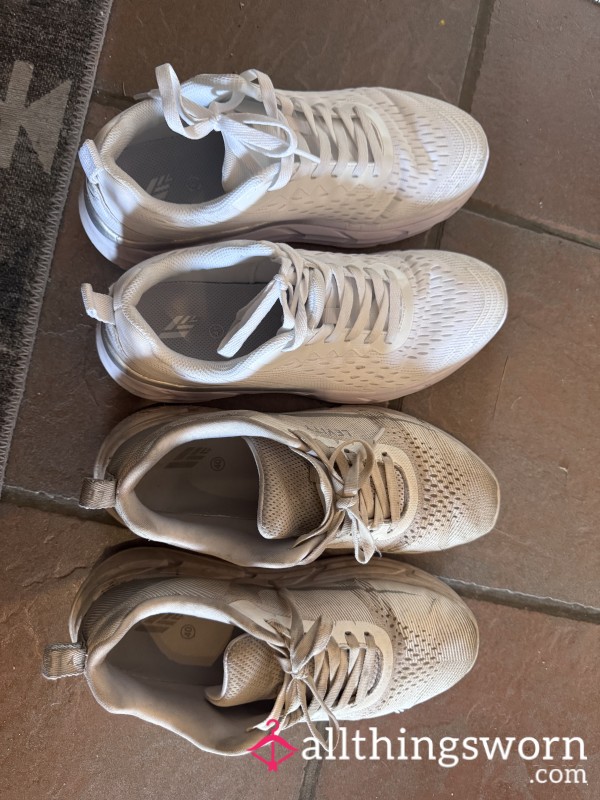 Used White Sneakers