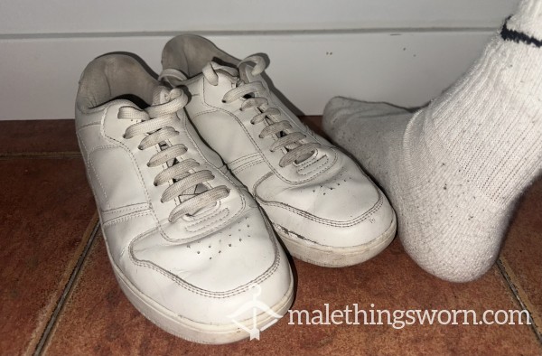 Used White Sneakers