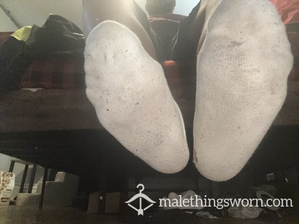 Used White Socks
