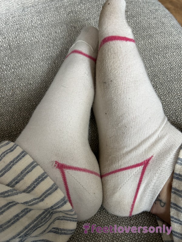 Used White Socks