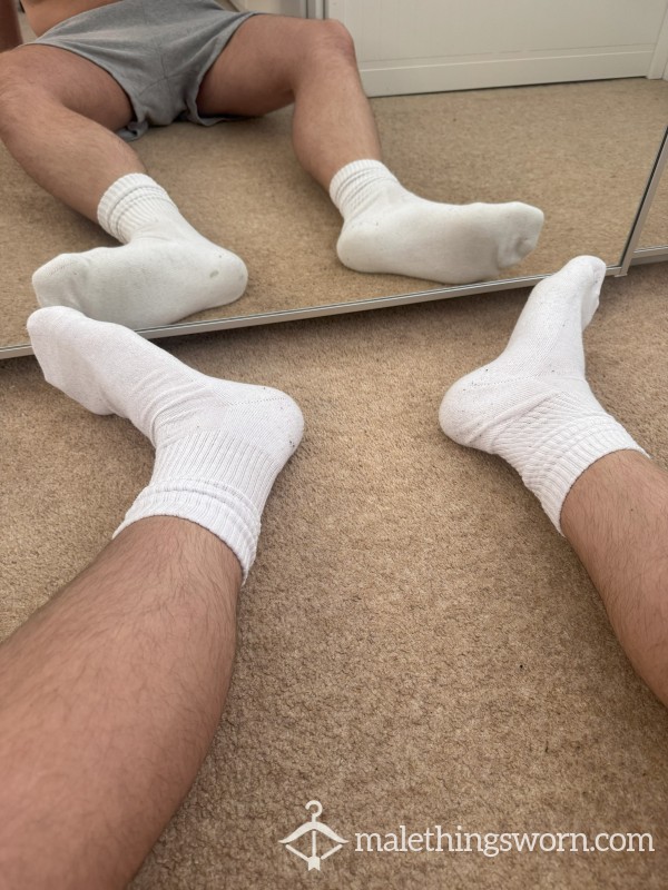 Worn White Socks - 2 Day Wear Minimum
