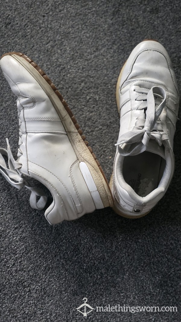 Used White Trainers