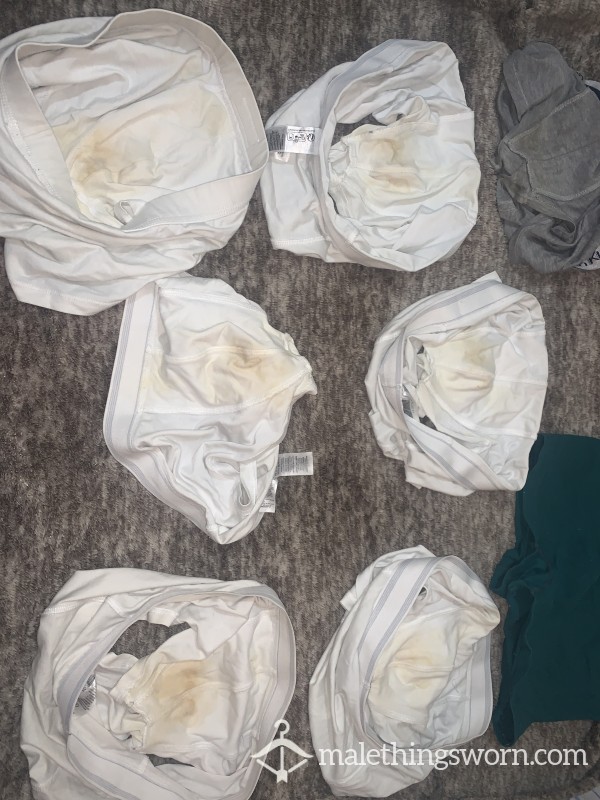 Used White Underwear