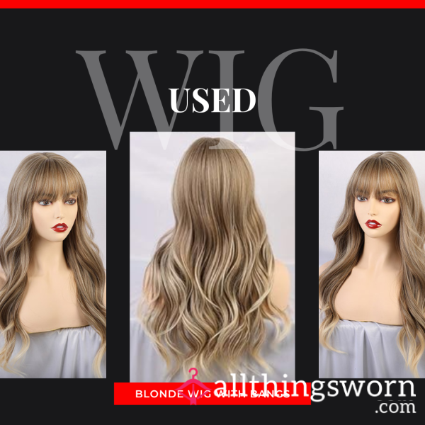 WIG | BRAND NEW - Blonde With Bangs