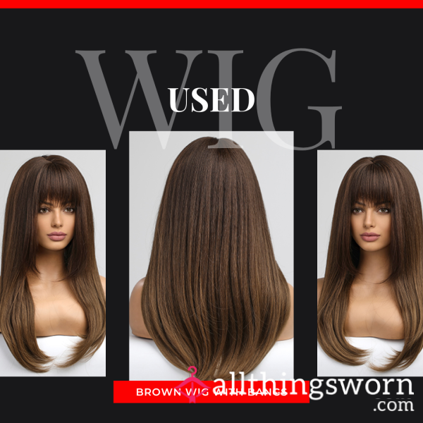 WIG | Brown With Bangs