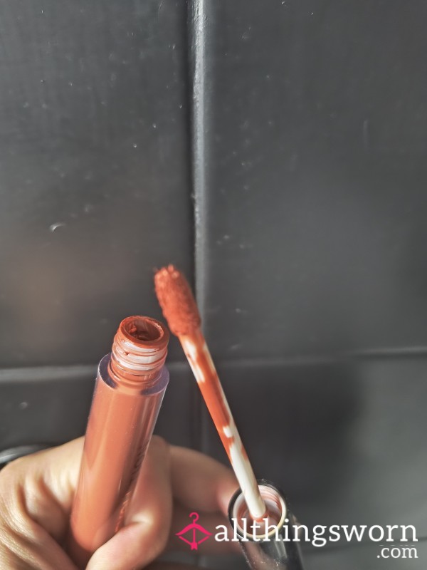 Used Women's Lipstick – Worn, Kissed & Used| Soft Red Shade With Personal Touch