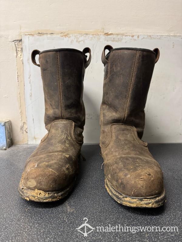 Used Work Boots