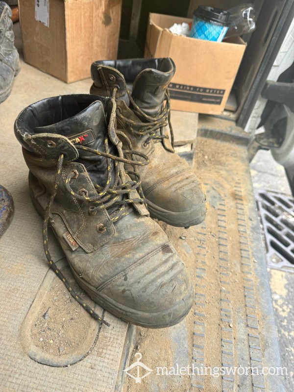 Used Work Boots