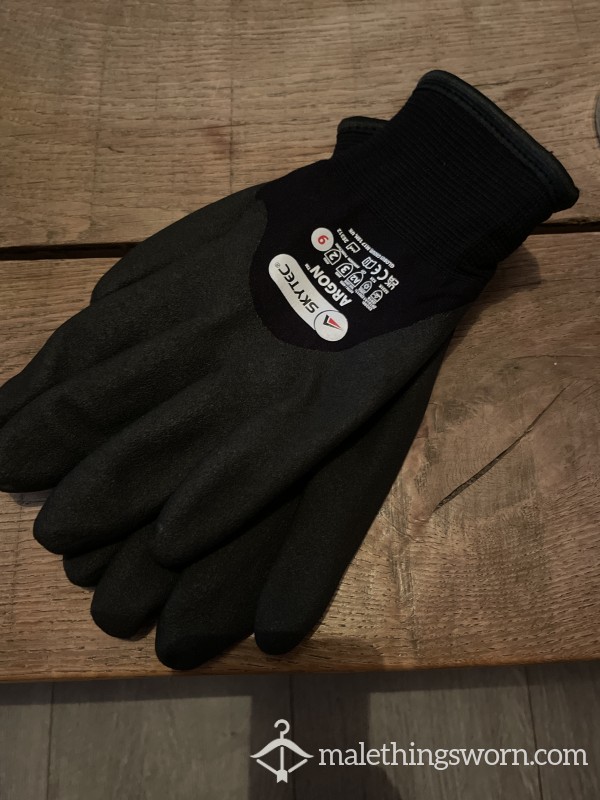 Used Work Gloves