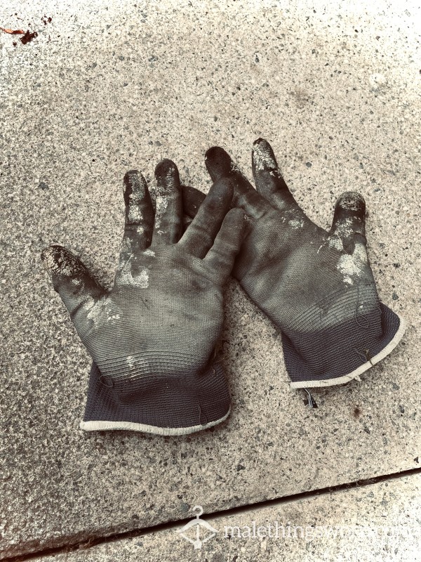 🧤 Used Work Gloves – Masculine Power At Your Service 💪