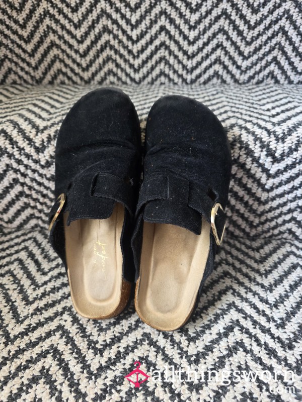 Used Work Slide On Shoes.