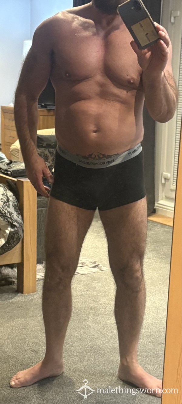 Used Worn Armani Tight Bulge Boxers For Sale