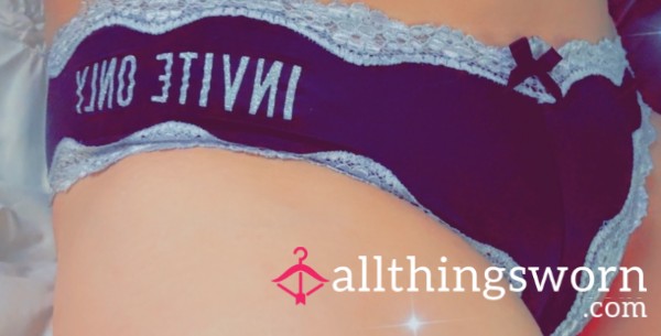 Used, Worn, C*m Panties 💦