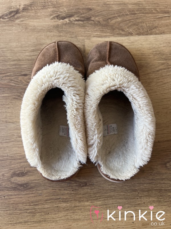 Used & Worn Old Slippers