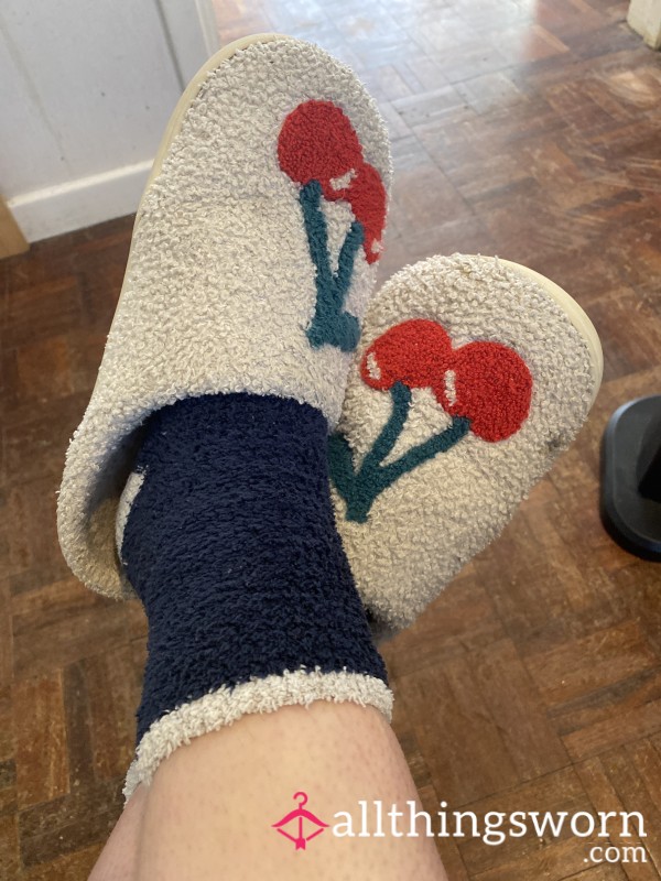 Used, Worn, Slippers For Sale
