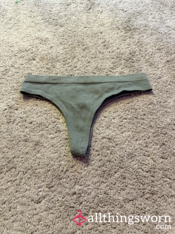 Used Worn Thong