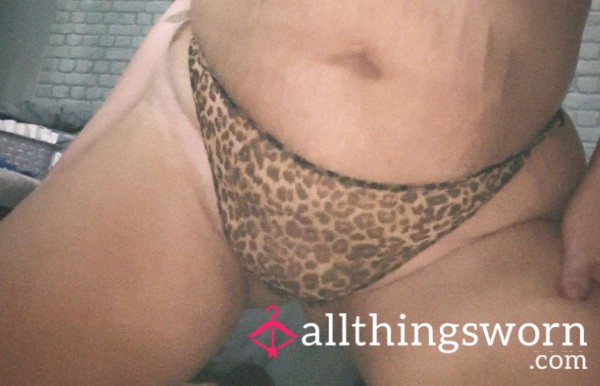 Used Worn Thongs