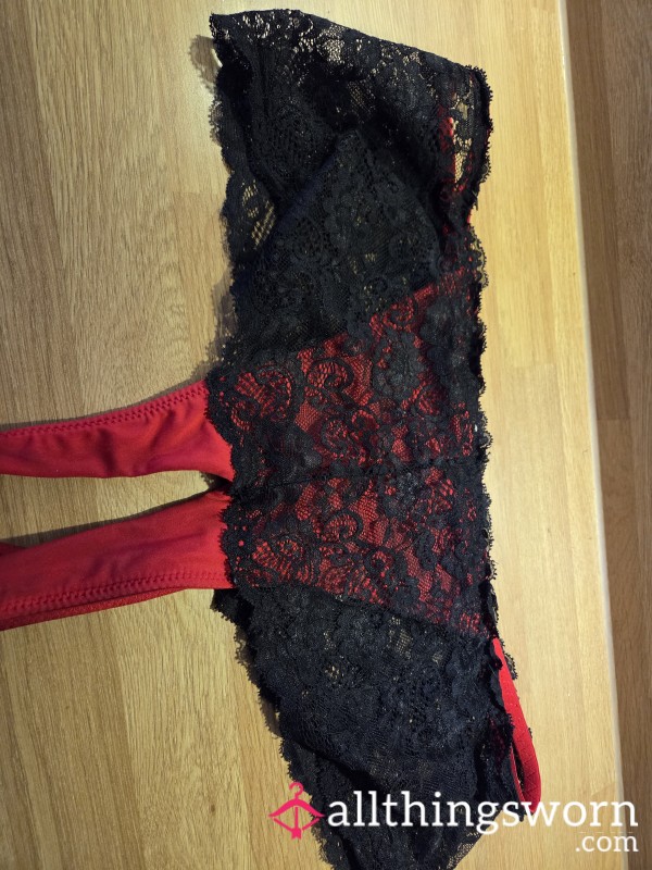 Used Xl Crotchless Knickers