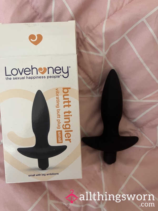 USEDDDD Vibrating Bu*t Plug ☺️😋💋