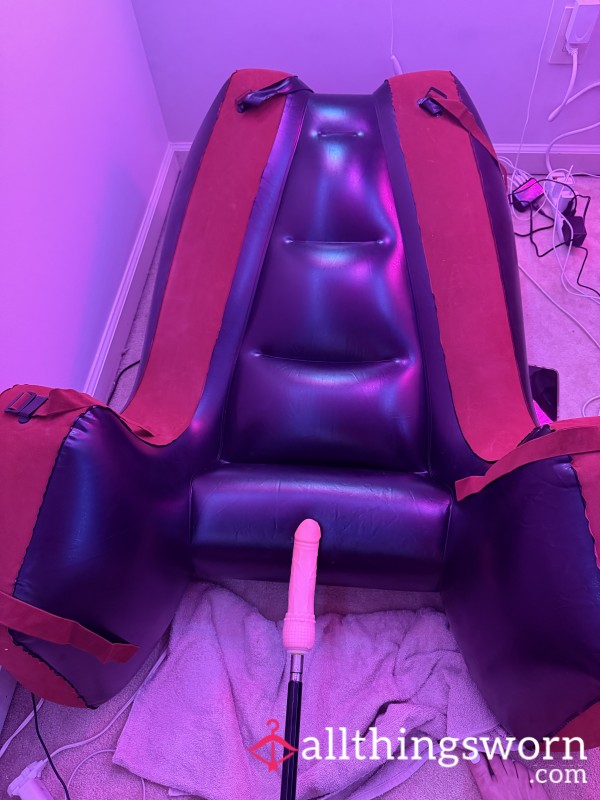 Using My New S** Chair And S** Machine