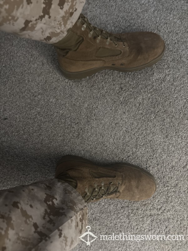 USMC Sweaty Combat Boots