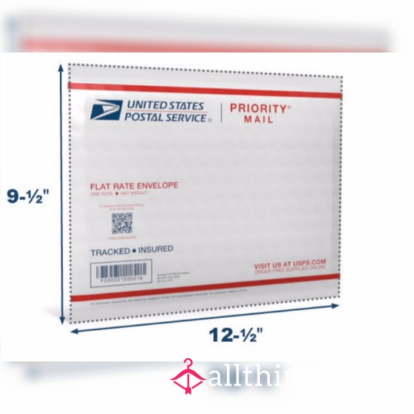 Usps Priority Shipping Upgrade Flat Rate "bubble Mailer"