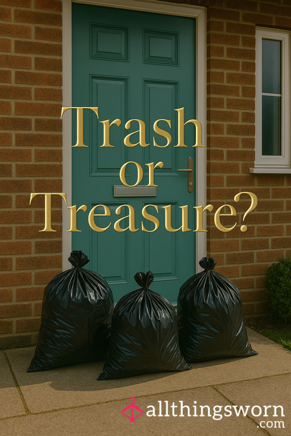 Vacuum-Sealed Real Trash Bag