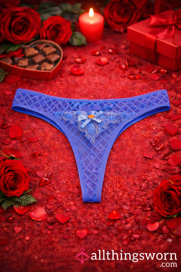 Valentine's Day! Blue Thong, How Do You Want It?
