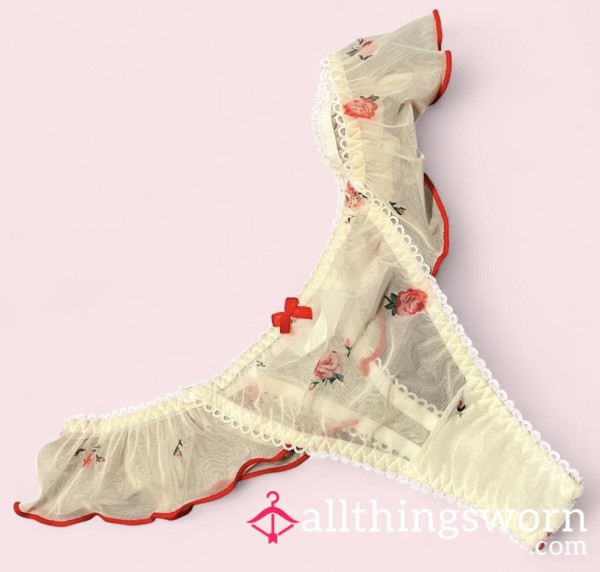 Valentine’s Day Thong (rose)