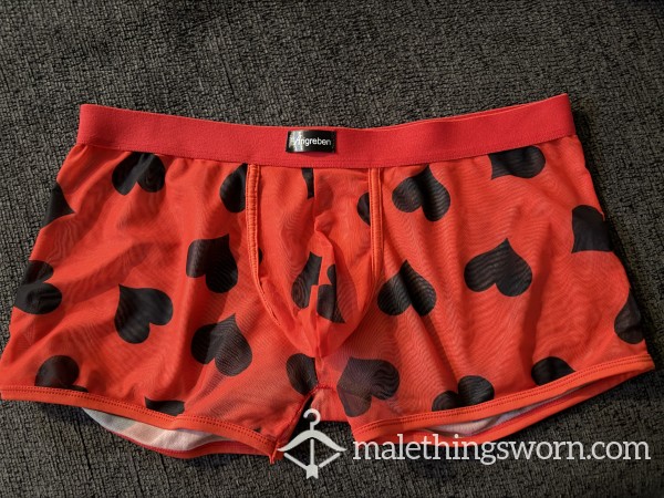 Valentine's Day Underwear Shoot