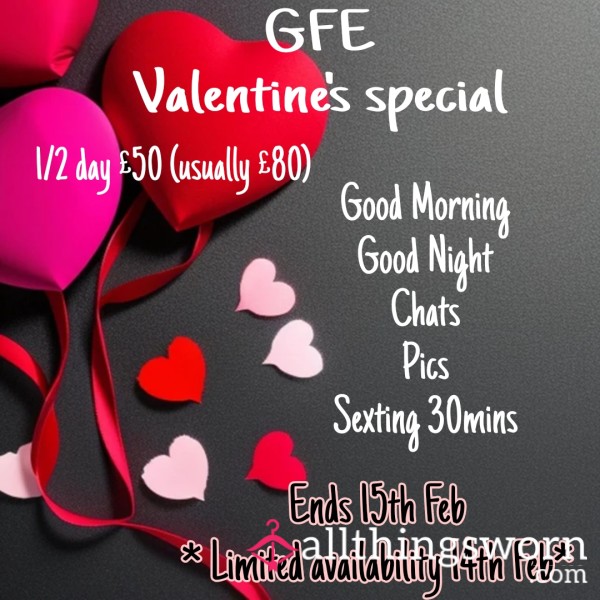 Valentine's GFE 💘
