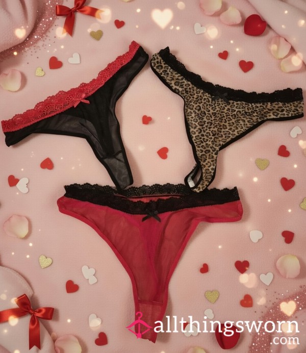 Valentine's-inspired Thongs