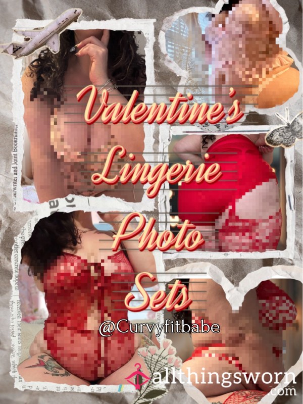 Valentine’s Lingerie Photo Sets