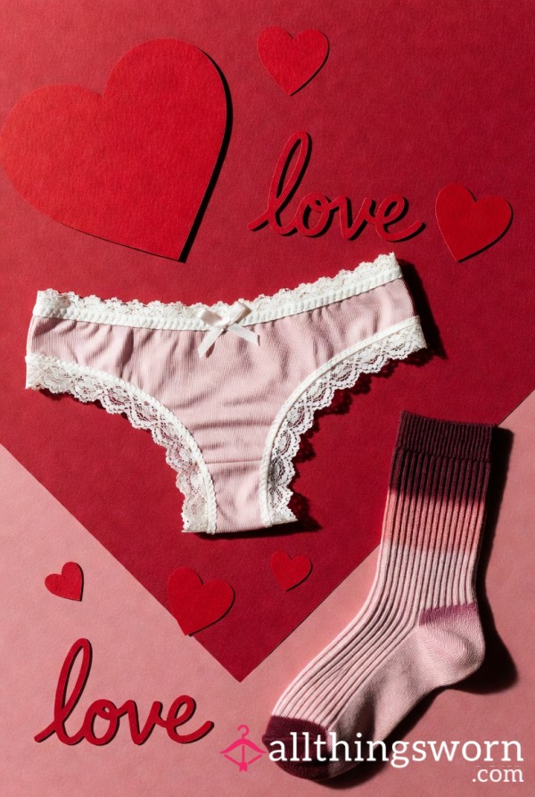 Valentines Panties And Socks Deal