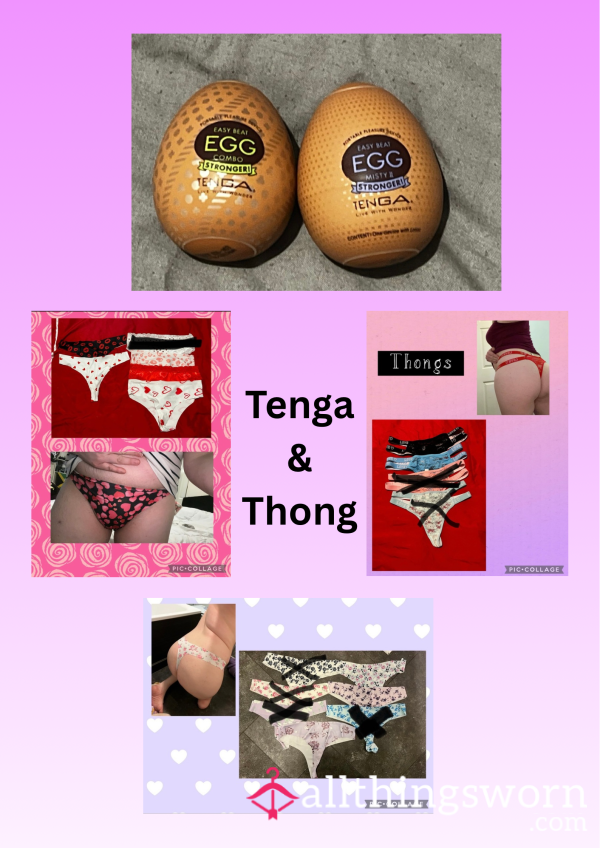 Knickers And Tenga Egg Bundle