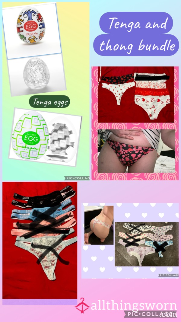 Knickers And Tenga Egg Bundle