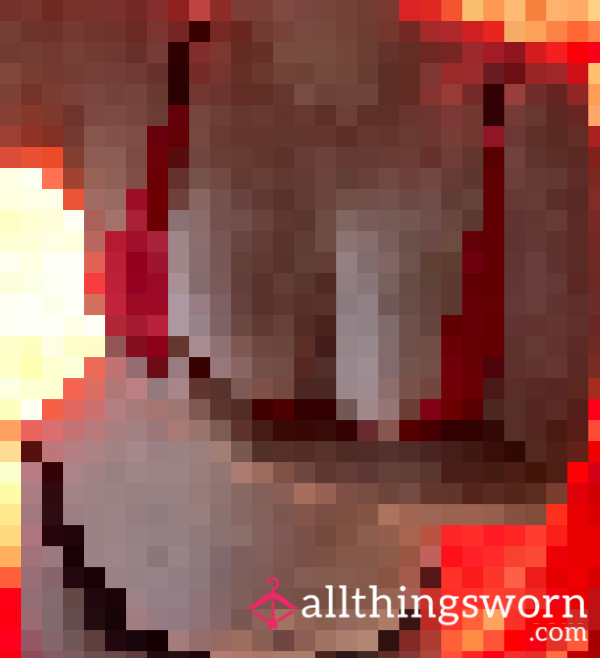 Valentines Shoot - Fat Princess In Black Panties And Red Bra