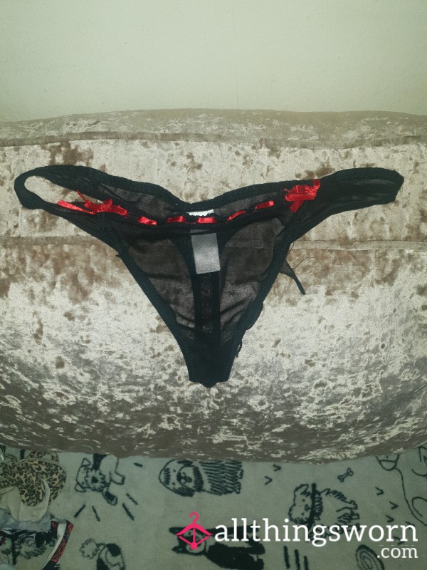Valentines Used Panties Lightly Stained And Smelly.