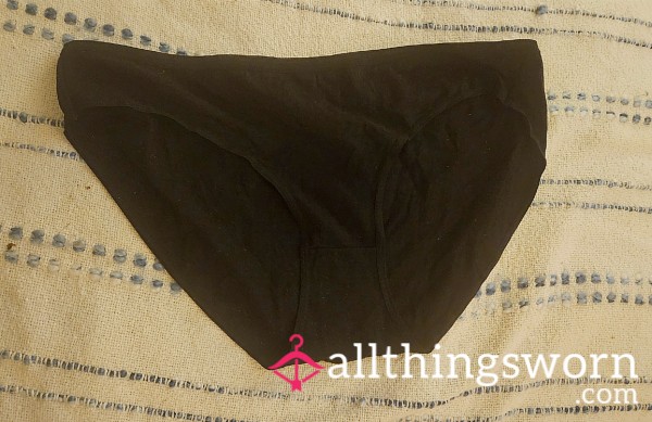 Value Bikini Black Panty Size Extra Large