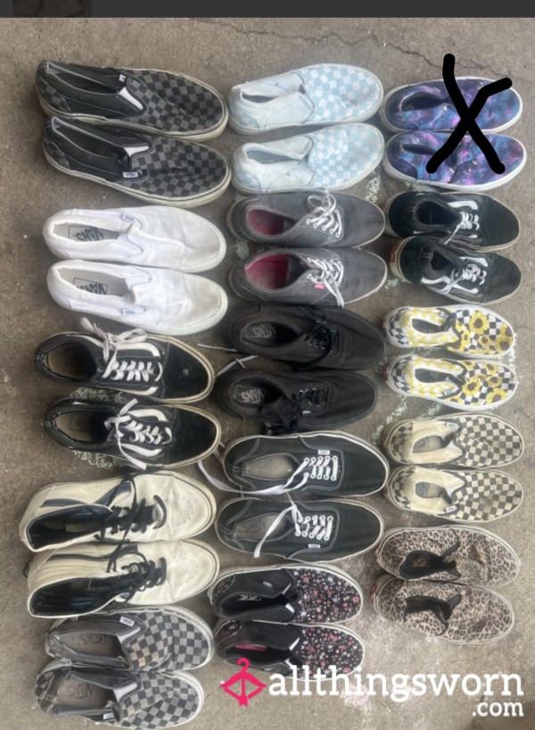 Vans Sneakers, Tennis Shoes Pick Your Pair Comes With Seven Day Where