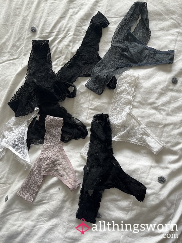 Variety Of 8 Thongs