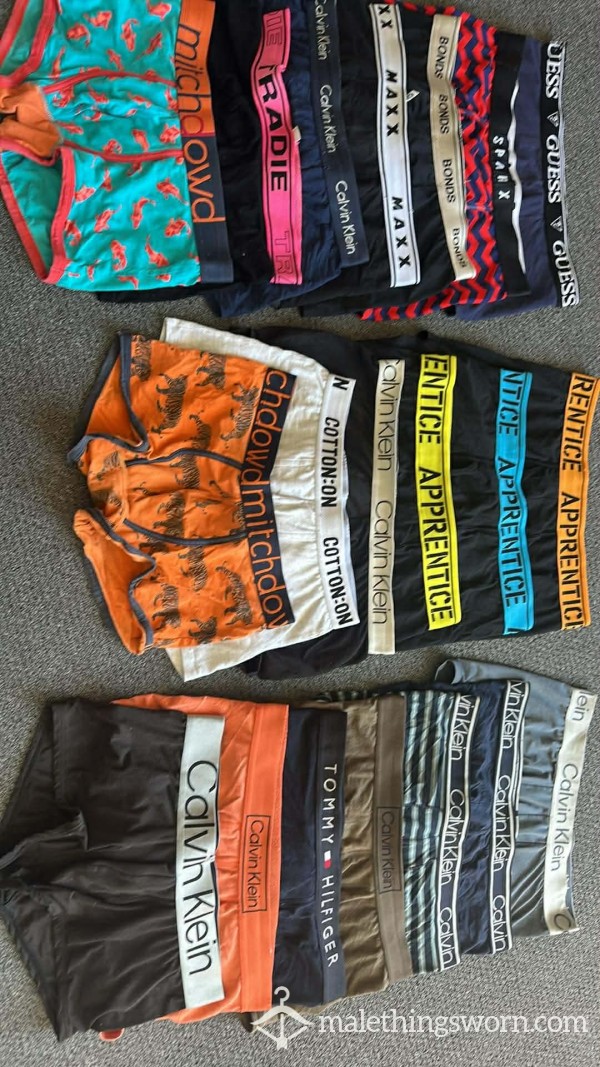 Variety Of M Underwear