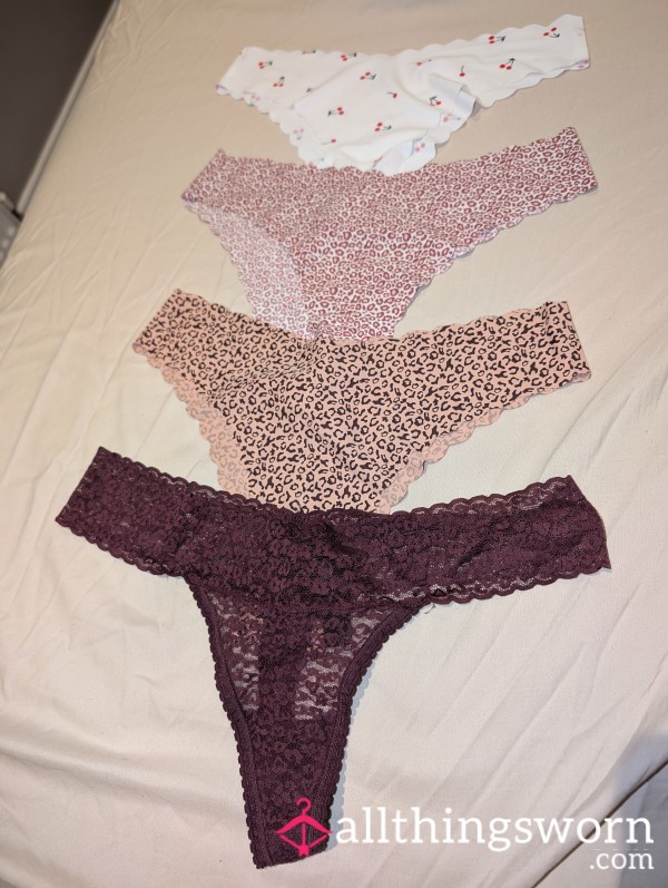 Variety Of Panties/thongs Individual Or Bundle