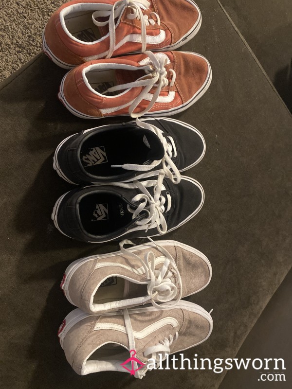 Variety Of Striped Vans- GETTING STINKIER AND STINKIER