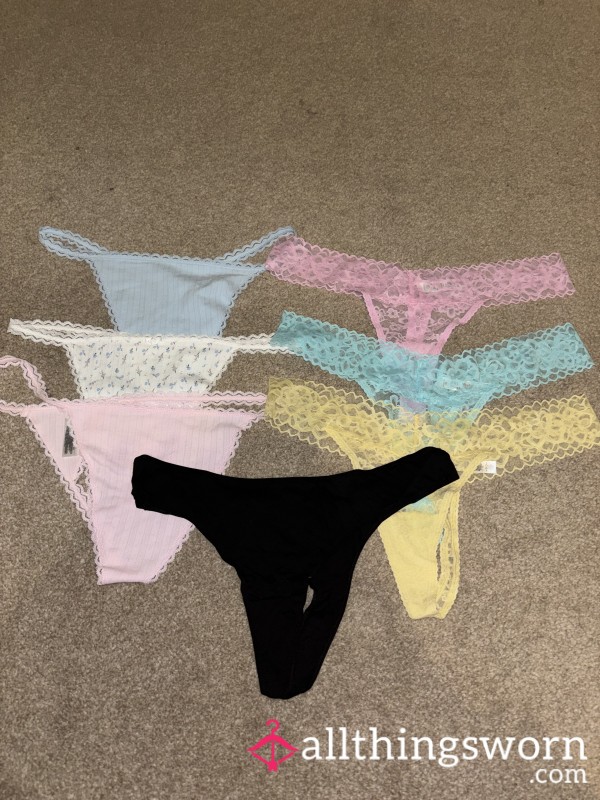 Variety Of Thongs - Take Your Pick!😈