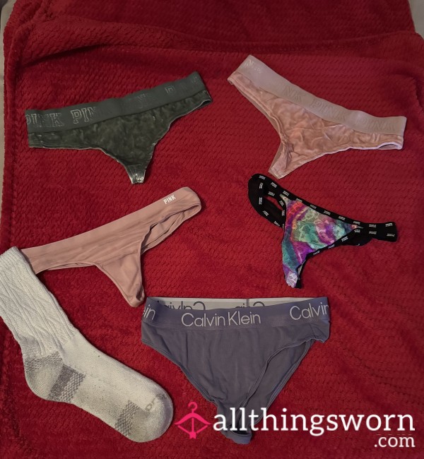 Variety Of Thongs Worn On My Farm