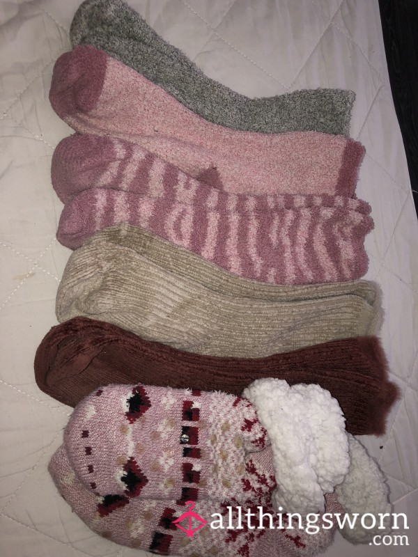 Various Fluffy Socks || Long Wears Available || More Colours Available