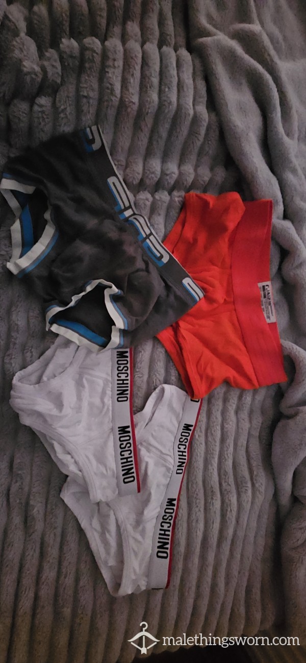 Various Used Mens Underwear Bundle For Sale